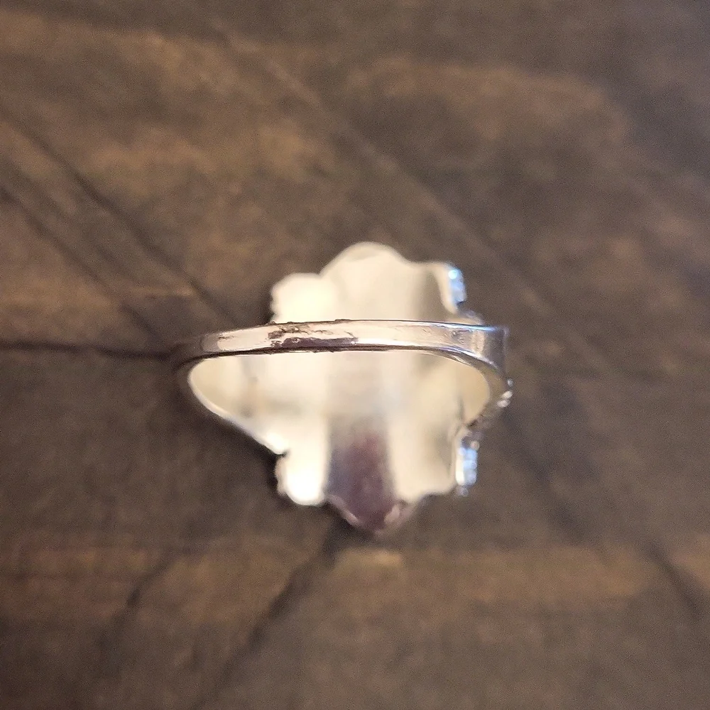 Silver With Turquoise Ring